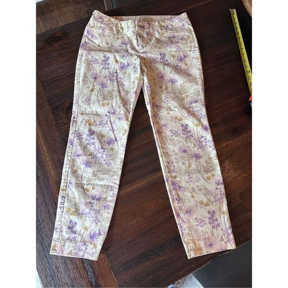 Old Navy floral pixie pants - Picture 1 of 5